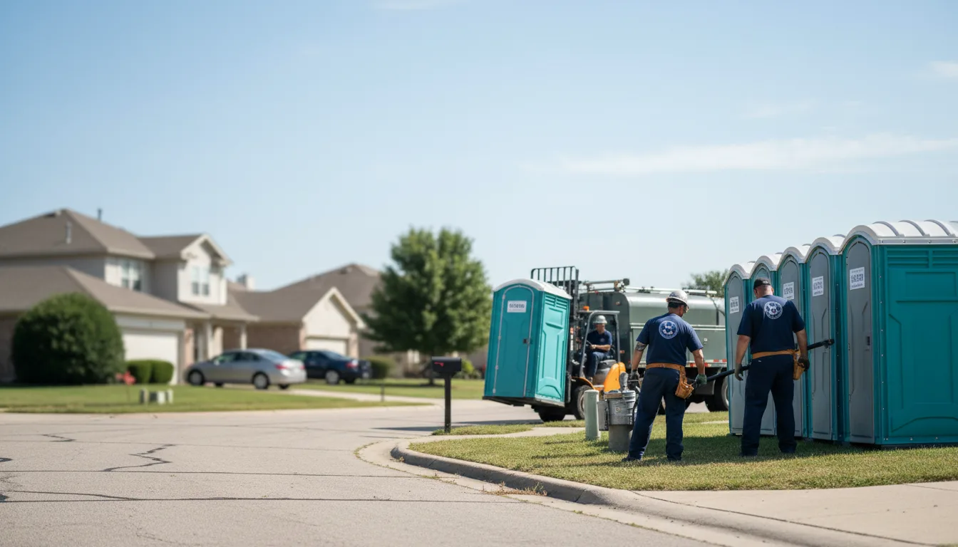 Porta Potty Rental in Amelia, NE near me